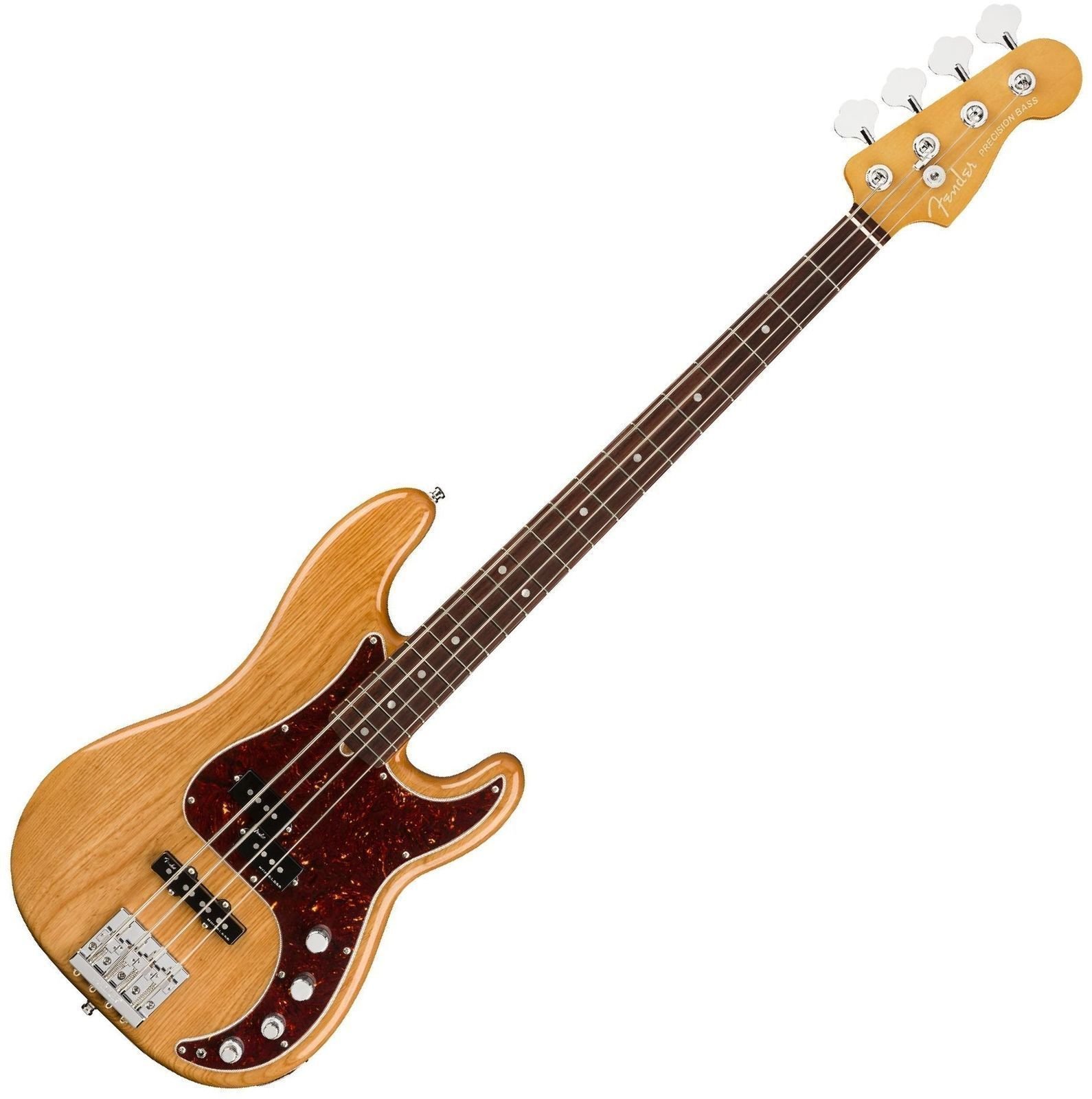 Bas electric Fender American Ultra Precision Bass MN Aged Natural