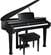 Kurzweil KAG100 Ebony Polish Pianoforte a coda grand digitale