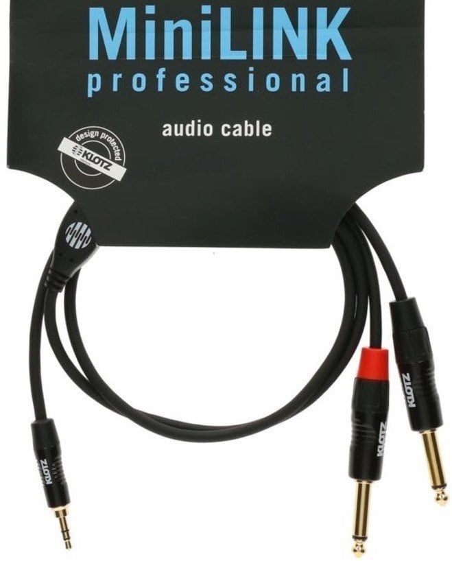 Câble Audio Klotz KY5-090 90 cm Câble Audio