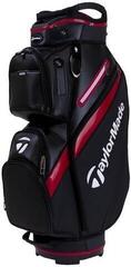 Taylormade Deluxe Black/Red Cart Bag 2019 Taylormade Deluxe Black/Red Cart Bag 2019