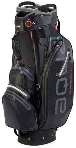 Geanta pentru golf Big Max Aqua Sport 2 Black/Silver Geanta pentru golf