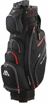 Saco de golfe Big Max Silencio 2 Black/Red Cart Bag - 1