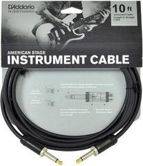 Nástrojový kabel D'Addario Planet Waves PW-AMSG-10 3 m Rovný - Rovný Nástrojový kabel
