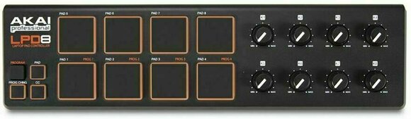 MIDI kontroler, MIDI ovladač Akai LPD8 - 1