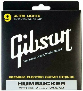 Struny pro elektrickou kytaru Gibson Special Alloy Humbucker 9-42 - 1