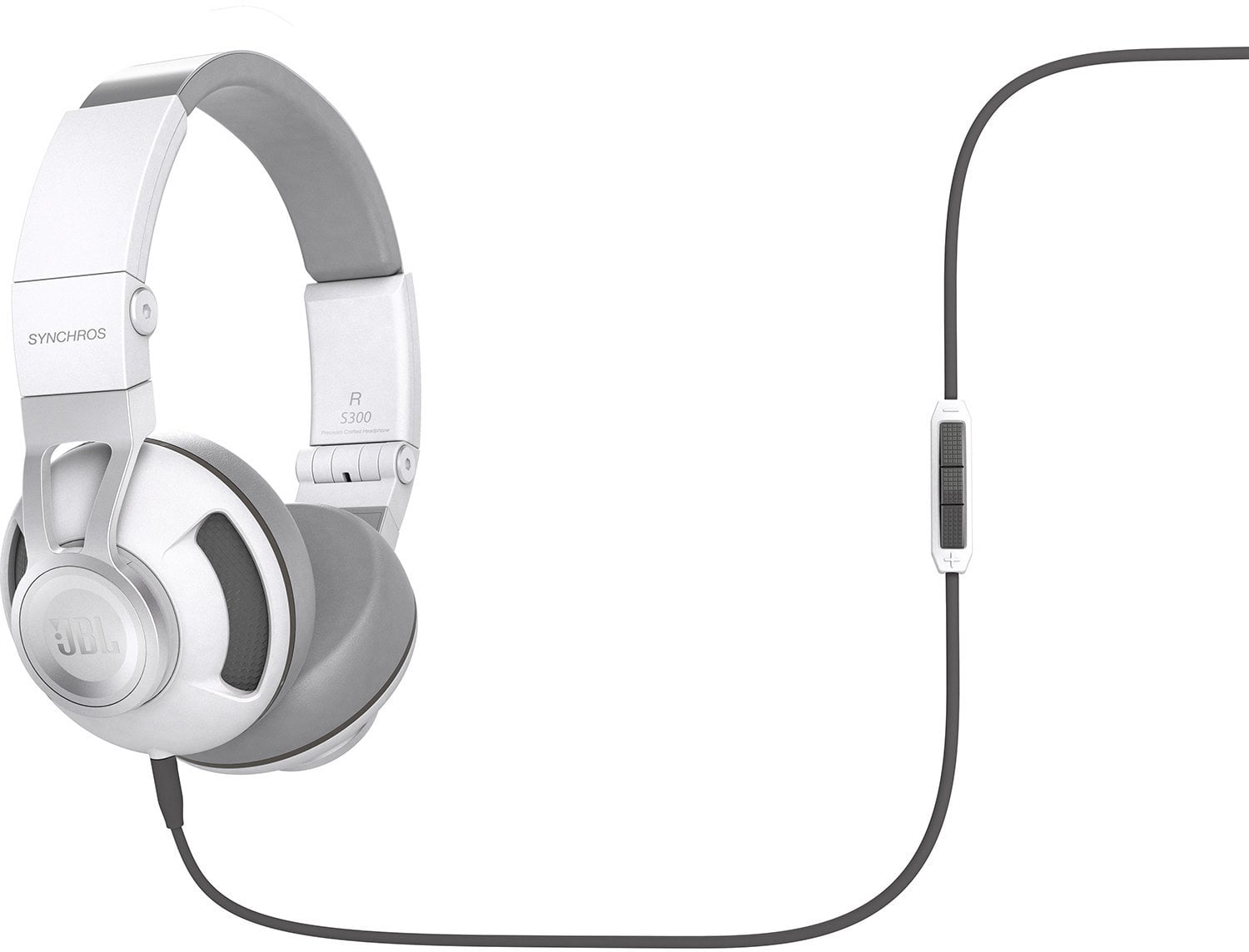 Slúchadlá na uši JBL Synchros S300 iOS White