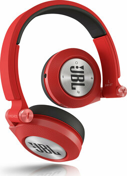 Bezdrátová sluchátka na uši JBL Synchros E40BT Red - 1
