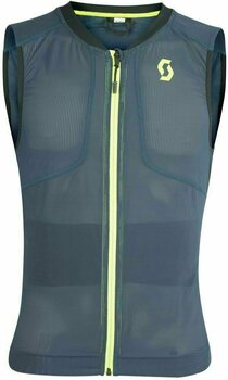Védőfelszerelés kerékpározáshoz / Inline Scott AirFlex Light Vest Protector Blue Nights/Lime Yellow L - 1