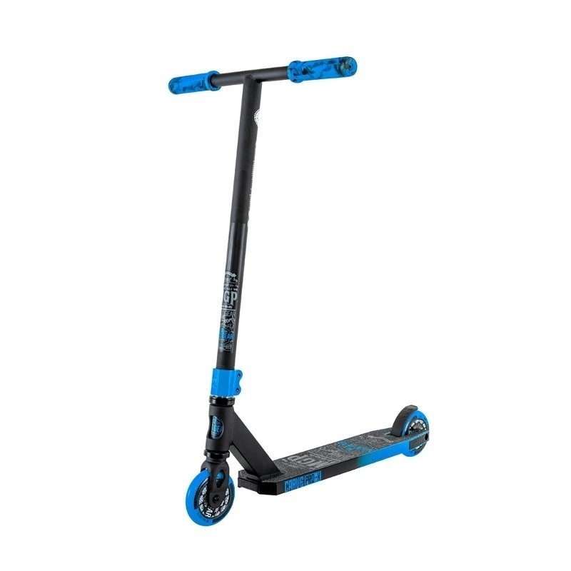 Klassische Roller Madd Gear Carve Pro X Scooter Black/Blue