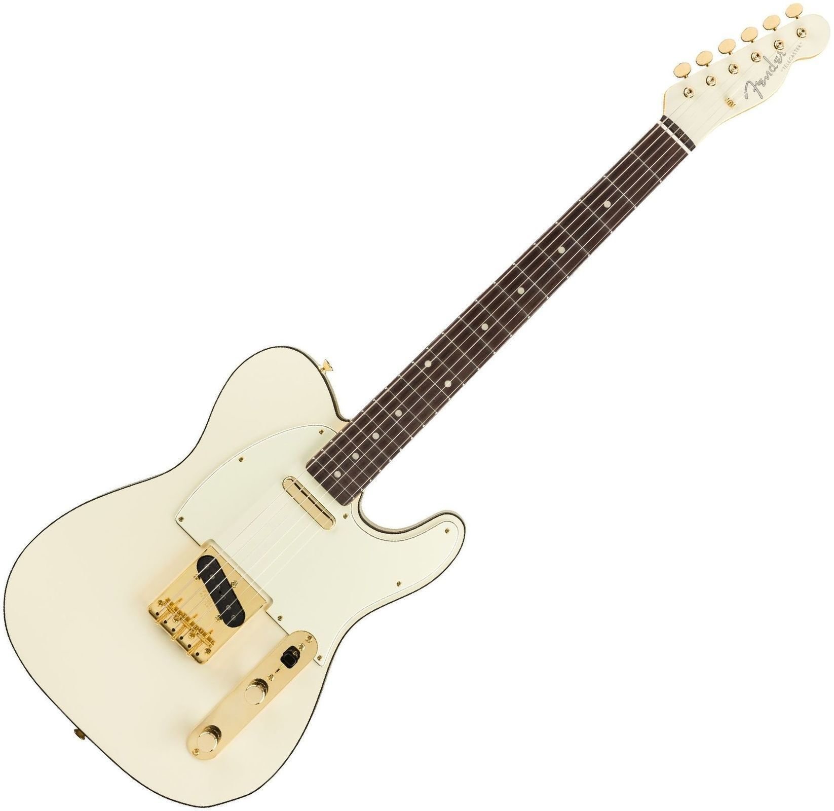 Electric guitar Fender Limited Daybreak Telecaster RW Olympic White