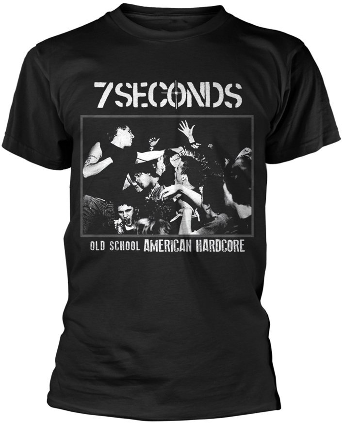 T-shirt 7 Seconds Old School America Black S T-shirt
