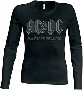 T-shirt AC/DC Back In Black Black S T-shirt - 1