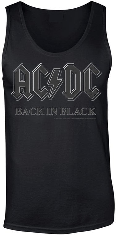Tricou AC/DC Back In Black Black M Tricou