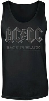 Maglietta AC/DC Maglietta Back In Black Maschile Black L - 1