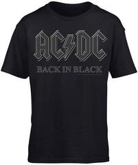 Camiseta de manga corta AC/DC Back In Black Black