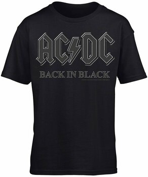 Camiseta de manga corta AC/DC Camiseta de manga corta Back In Black Hombre Black S - 1