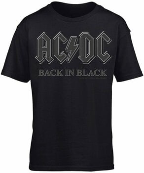 Košulja AC/DC Košulja Back In Black Muška Black M - 1
