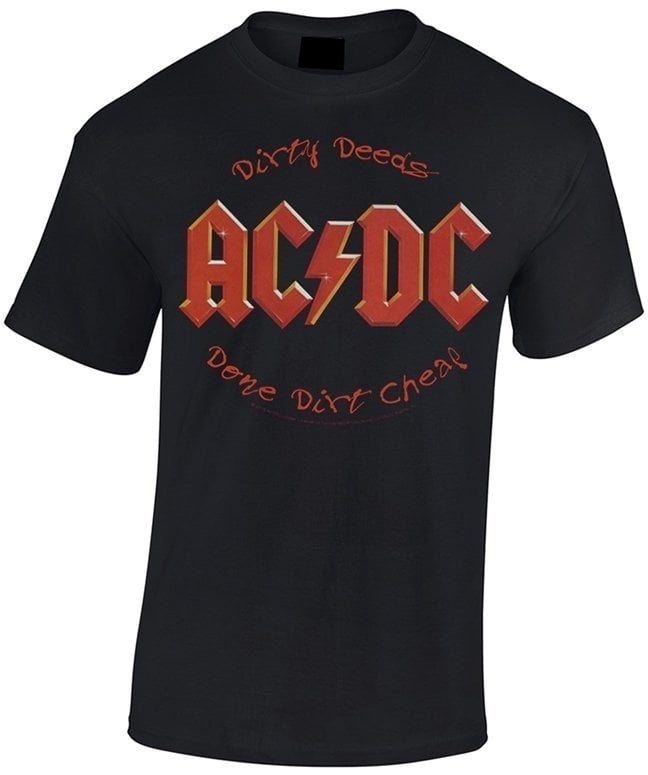 T-shirt AC/DC Dirty Deeds Black S T-shirt