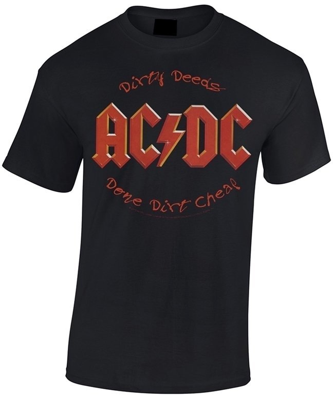 Skjorta AC/DC Skjorta Dirty Deeds Black M