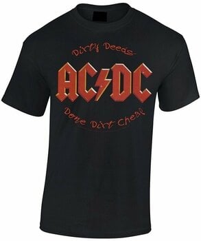 Skjorta AC/DC Skjorta Dirty Deeds Black L - 1