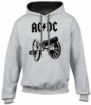 Hættetrøje AC/DC Hættetrøje For Those About To Rock Black S - 1