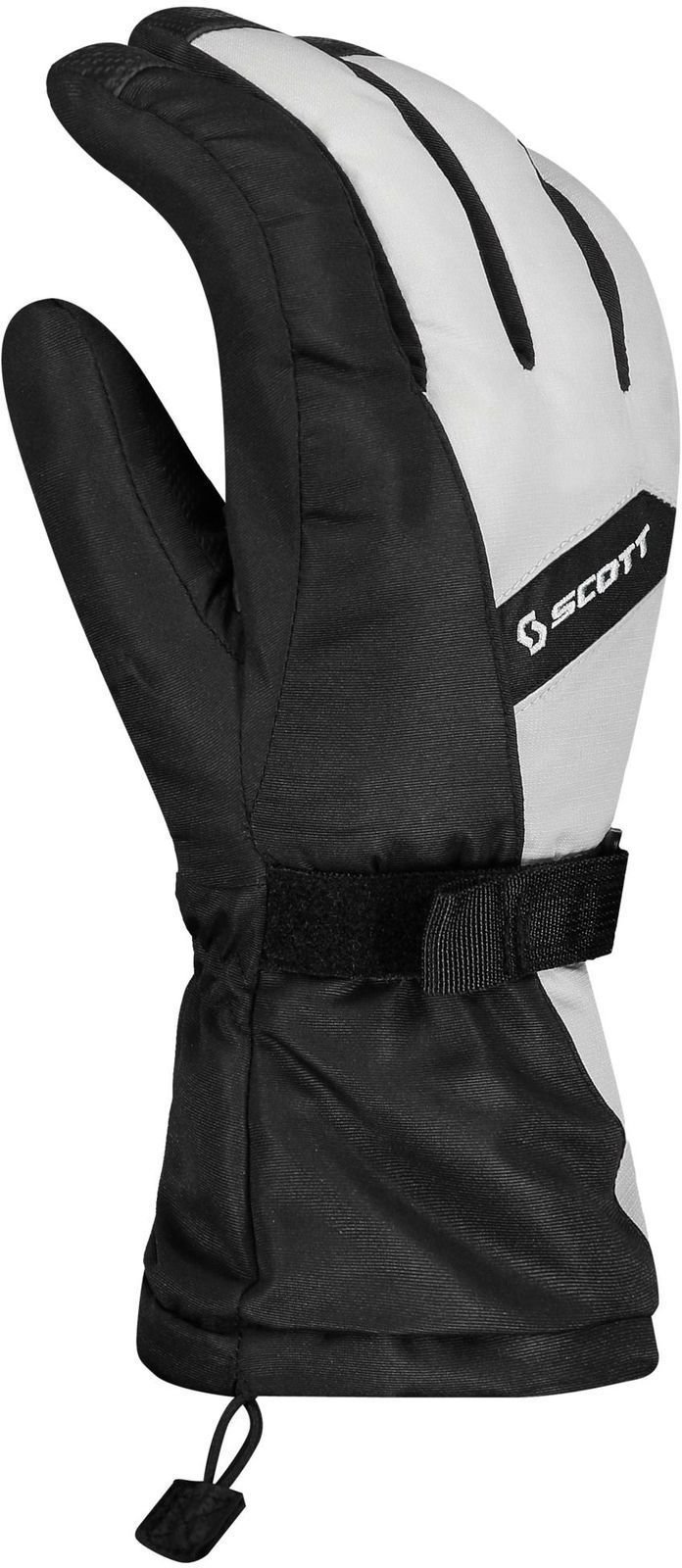 Lyžařské rukavice Scott Ultimate Warm Black/Silver White M Lyžařské rukavice