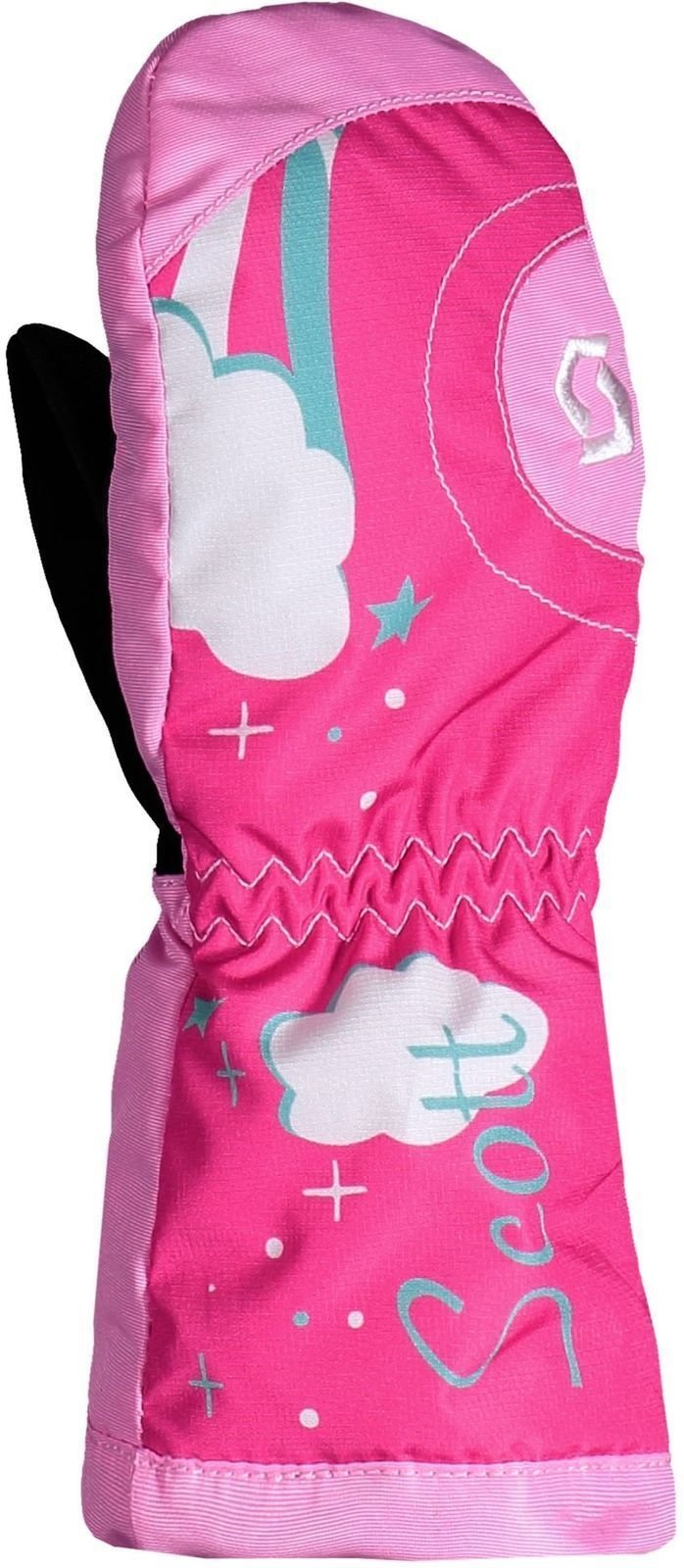 СКИ Ръкавици Scott Ultimate Tot Junior Mitten Pink S СКИ Ръкавици