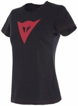 Tee Shirt Dainese Speed Demon Lady Black/Red L Tee Shirt - 1