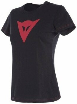 Tee Shirt Dainese Speed Demon Lady Black/Red M Tee Shirt - 1