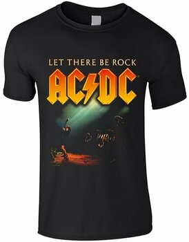Camiseta de manga corta AC/DC Camiseta de manga corta Let There Be Rock Black S - 1