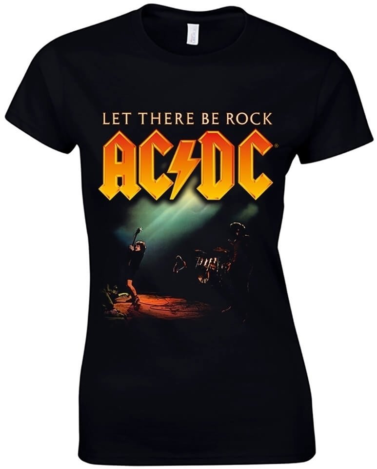 Shirt AC/DC Shirt Let There Be Rock Black 7 - 8 Y