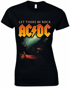 T-shirt AC/DC T-shirt Let There Be Rock Unisex Black 7 - 8 ans - 1