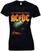 Skjorte AC/DC Skjorte Let There Be Rock Unisex Black 7 - 8 Y