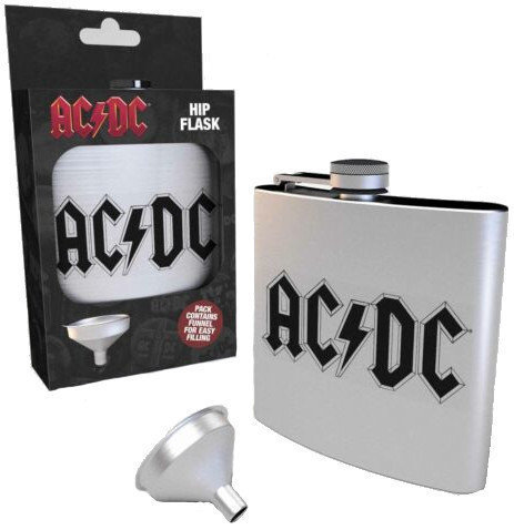 Musiciens dans la cuisine AC/DC Logo Hip Flask