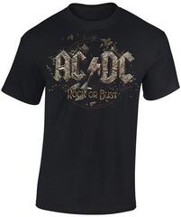 Skjorte AC/DC Rock Or Bust Black