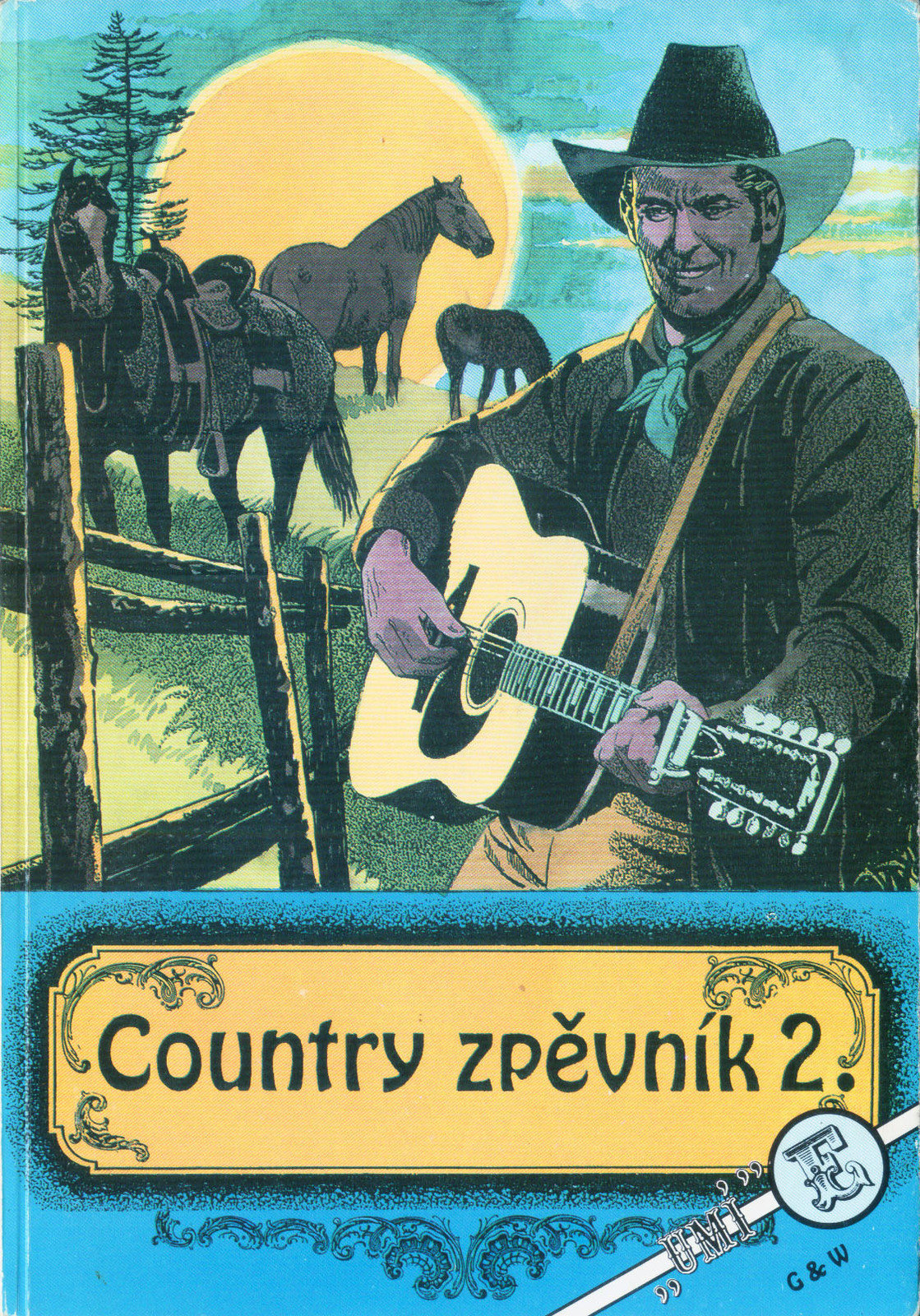 Solo zangliteratuur G+W Country zpěvník 2. díl Muziekblad