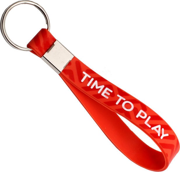 Miscellaneous Muziker  Time To Play Keyring Red