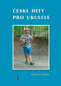 Solo vocal literature Ondřej Šárek České hity pro ukulele + DVD Music Book - 1