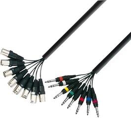 Multikabel Adam Hall K3 L8 MV 0300 3 m Multikabel