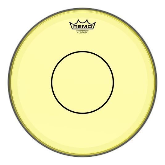 Blána na buben Remo P7-0313-CT-YE Powerstroke 77 Colortone Žlutá 13" Blána na buben