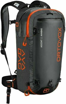 Ski Travel Bag Ortovox Ascent 22 Avabag Kit Black Anthracite Ski Travel Bag - 1