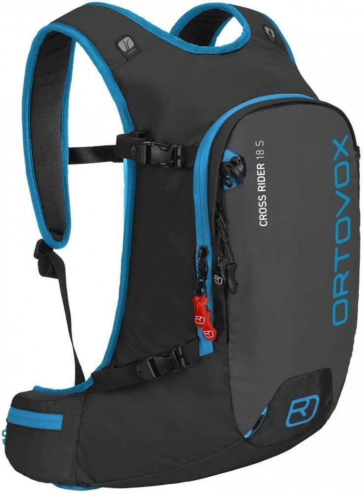 Outdoor Backpack Ortovox Cross Rider 18 S Black Anthracite Outdoor Backpack