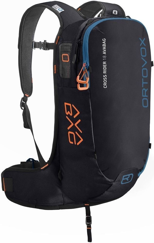 Ski Travel Bag Ortovox Cross Rider 18 Avabag Kit Black Raven Ski Travel Bag