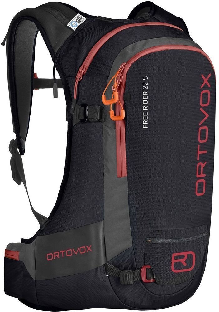 СКИ пътна чанта Ortovox Free Rider 22 S Black Raven СКИ пътна чанта