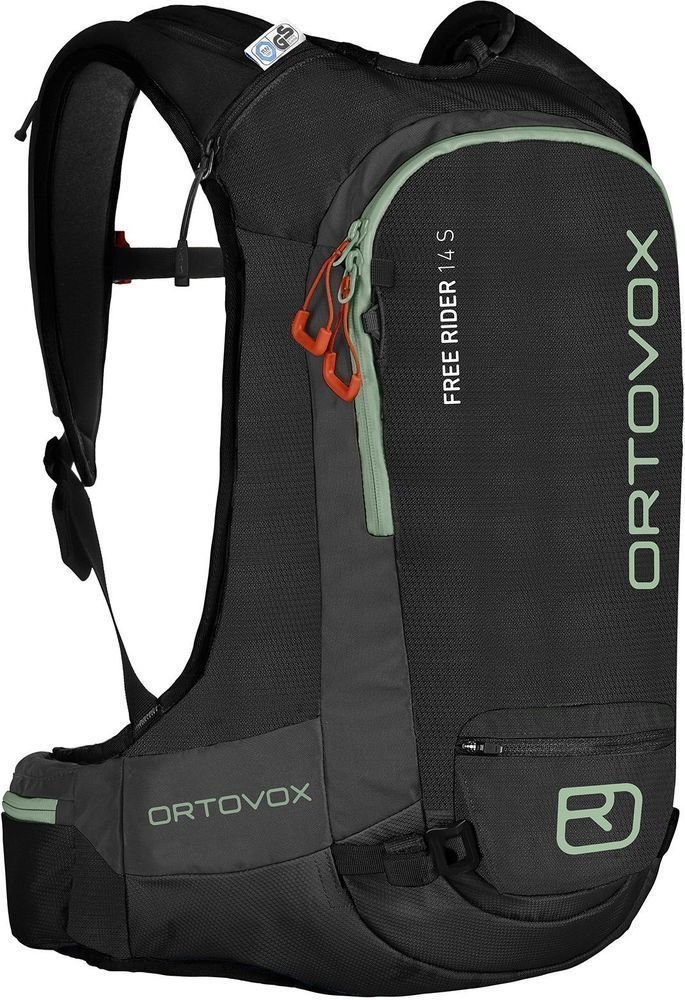 СКИ пътна чанта Ortovox Free Rider 14 S Black Raven СКИ пътна чанта