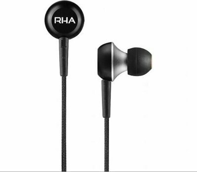 En la oreja los auriculares RHA MA350 - 1
