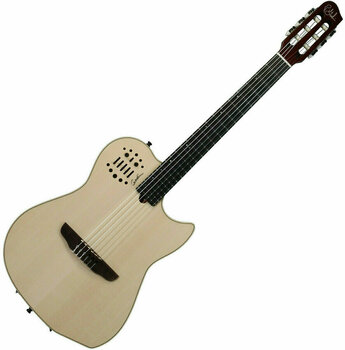 Guitarra eletroacústica especial Godin Multiac Nylon SA Natural HG - 1