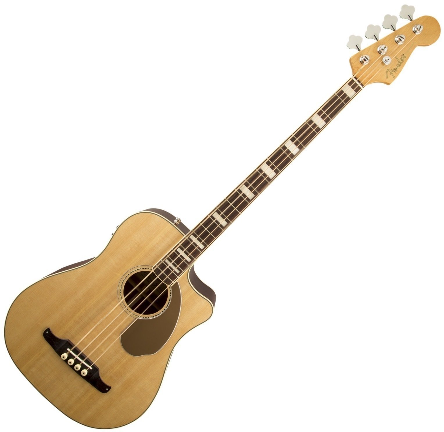 Acoustic Bassguitar Fender Kingman Bass SCE With Case