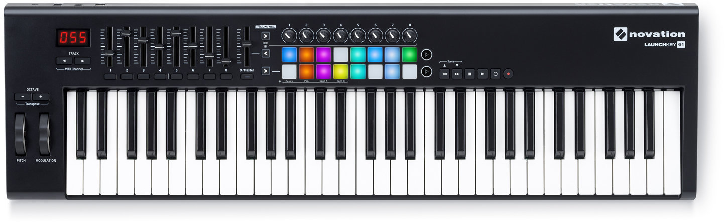 MIDI keyboard Novation Launchkey 61 MKII