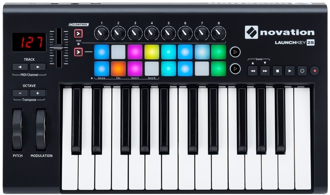 MIDI keyboard Novation Launchkey 25 MKII